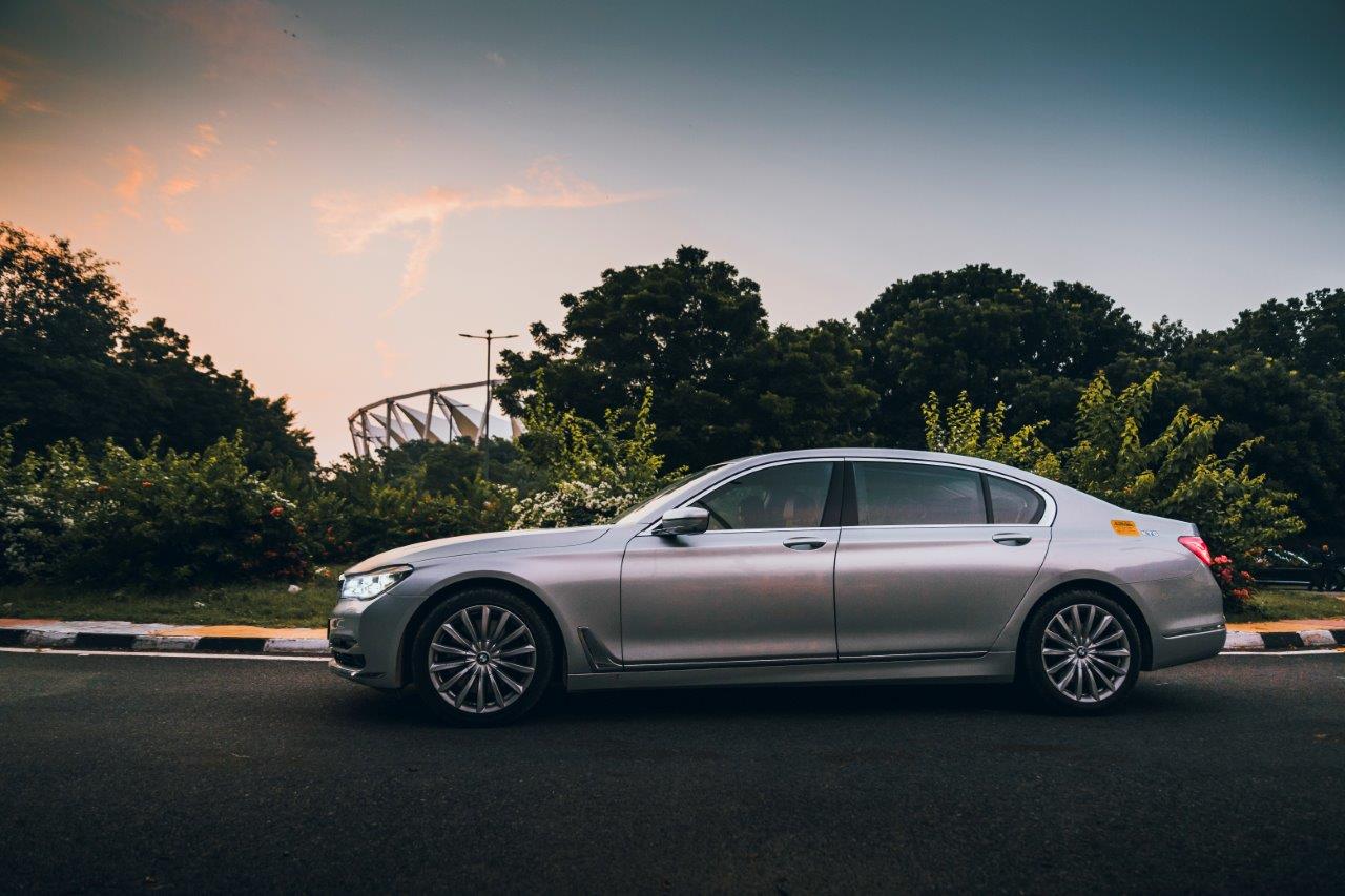 BMW 7 series front view